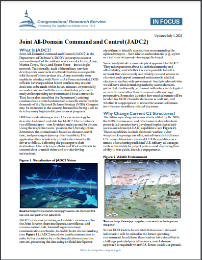 CRS JADC2 Report